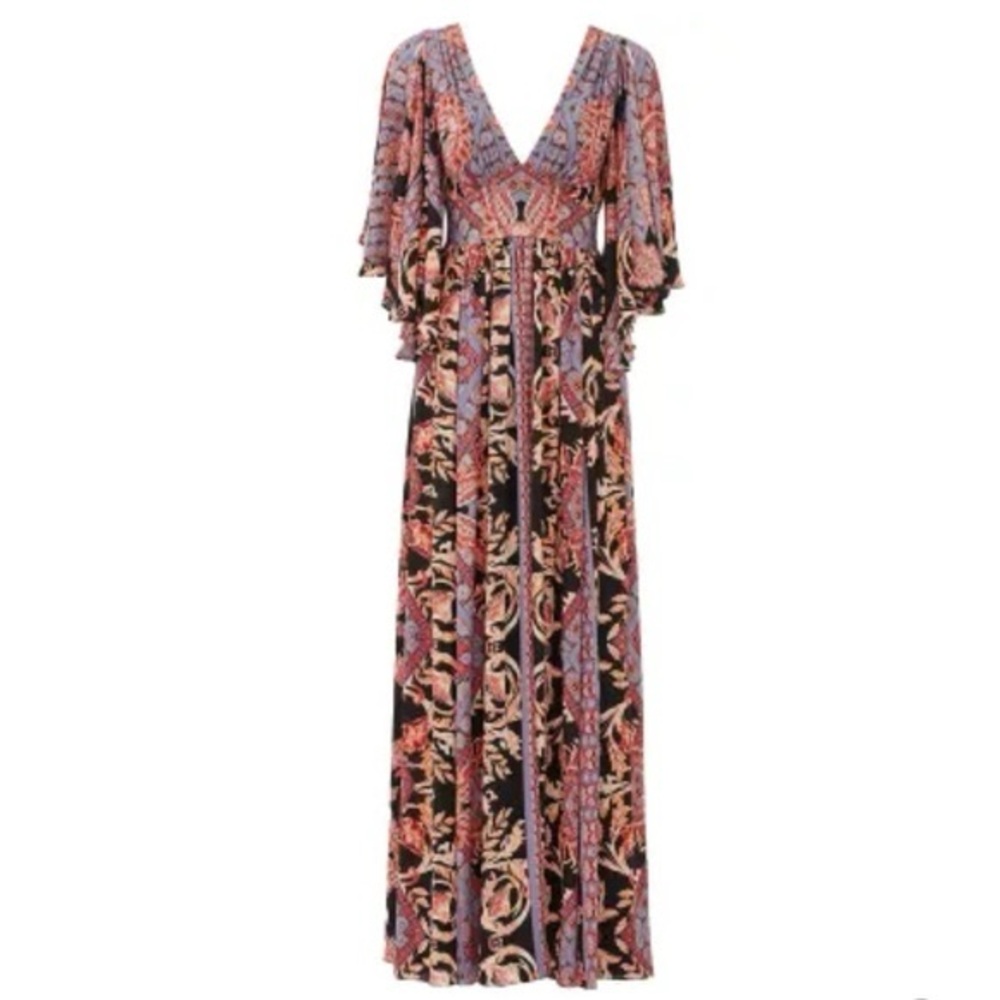 Sold Free People Multicolor Patterned Maxi Dress - Picture 2 of 5